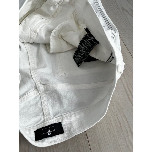 7 For All Mankind Paxtyn Slim-Fit Paint Splatter Jeans ( 30 x 32 ) - Picture 5 of 6